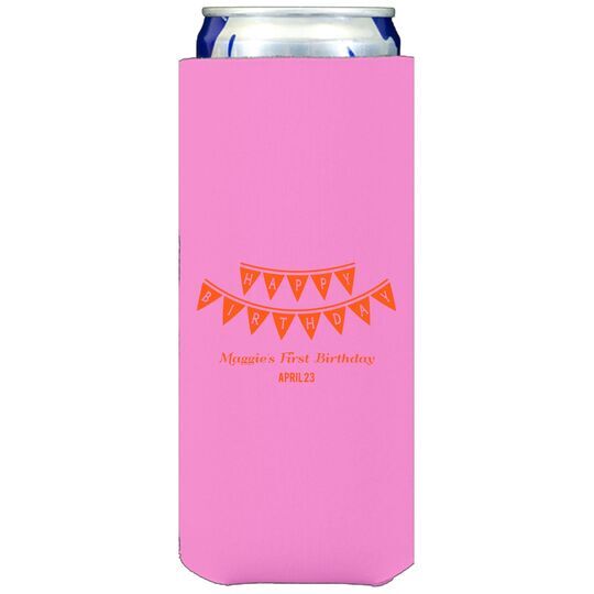 Birthday Banner Collapsible Slim Huggers